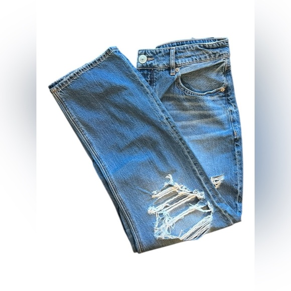American Eagle Outfitters Denim - American Eagle Outfitters Tomgirl Distressed Jeans – Size 10 Short